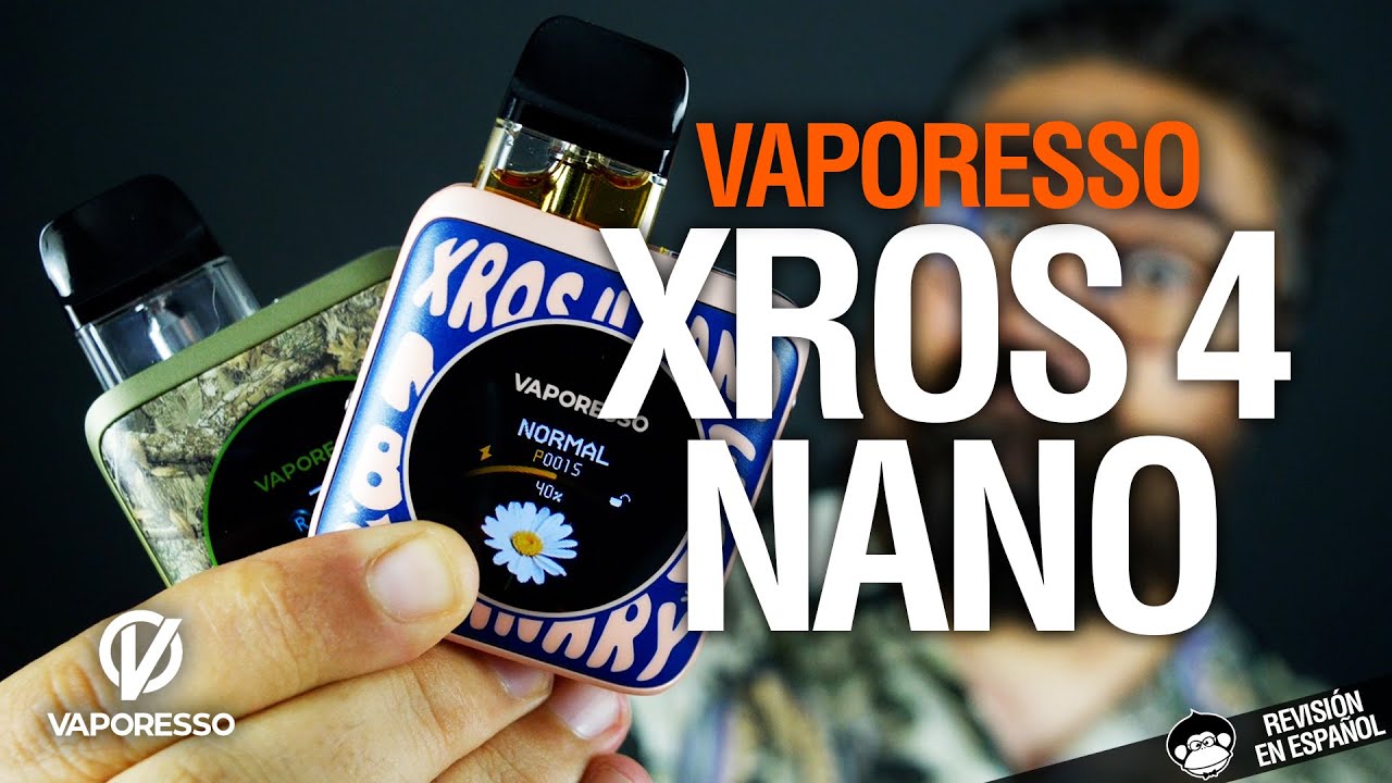 &iquest;OTRA PANTALLA REDONDA? Vaporesso XROS 4 NANO / revisi&oacute;n