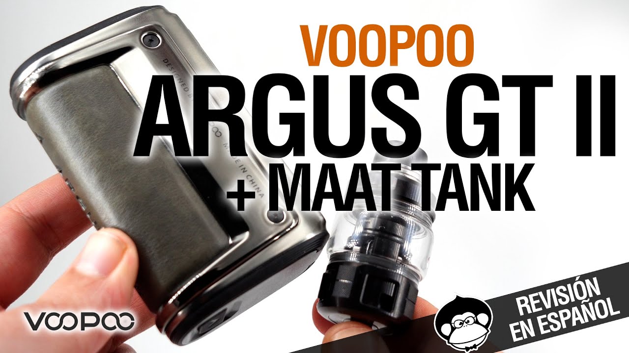 BUENA EVOLUCI&Oacute;N... Voopoo ARGUS GT 2 + Maat Tank / revisi&oacute;n