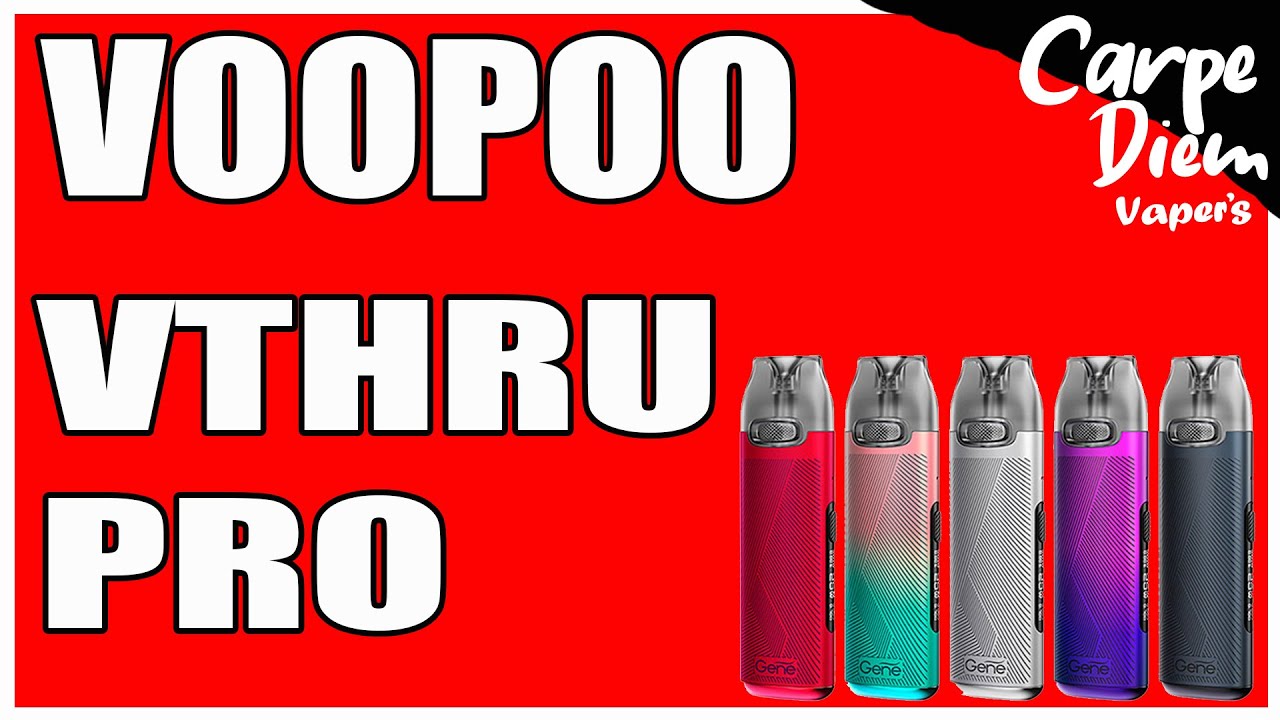 VOOPOO VTHRU PRO 💨 | Revis&oacute;n + Prueba 🔥 - CarpeDiem Vapers