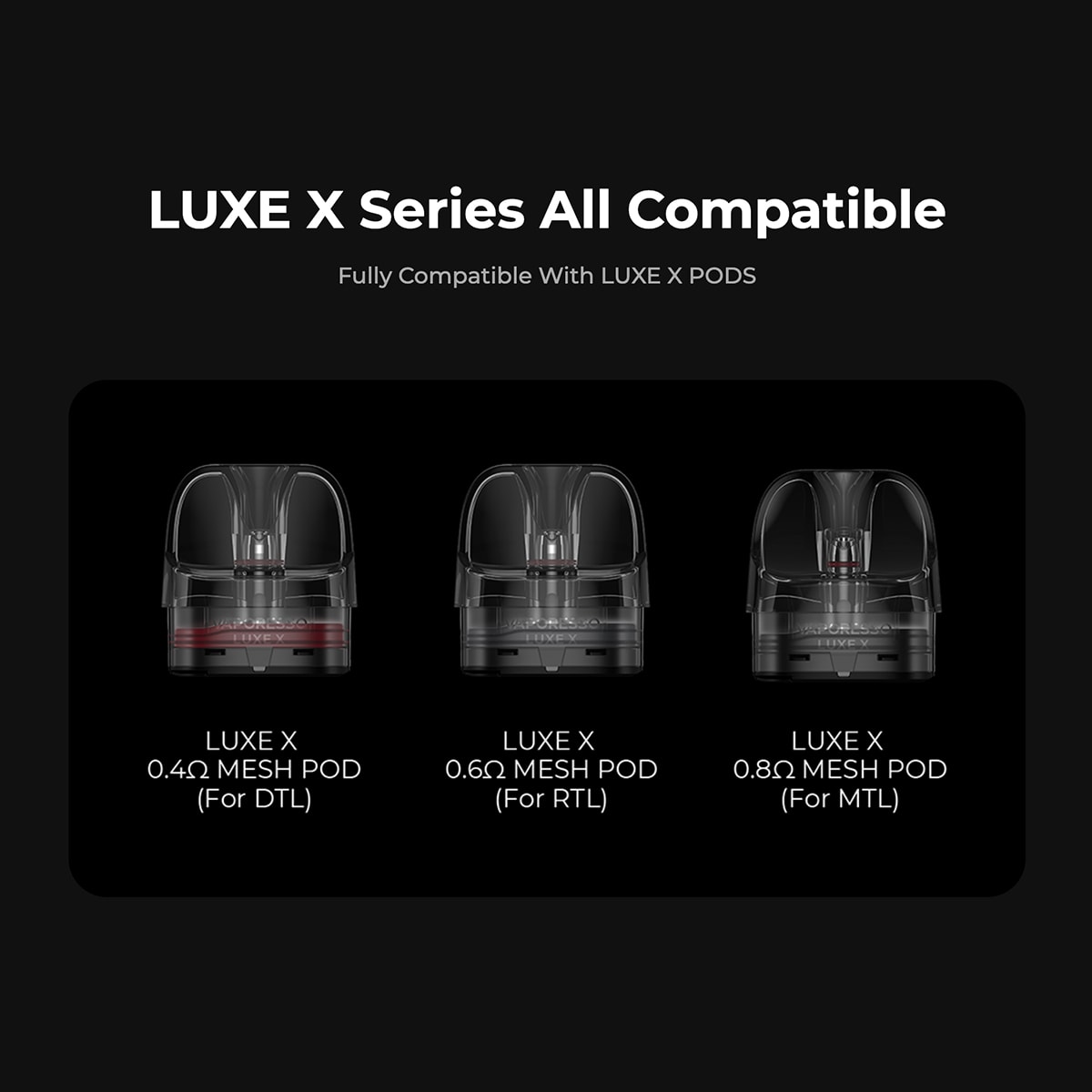 Luxe XR Max Compatible