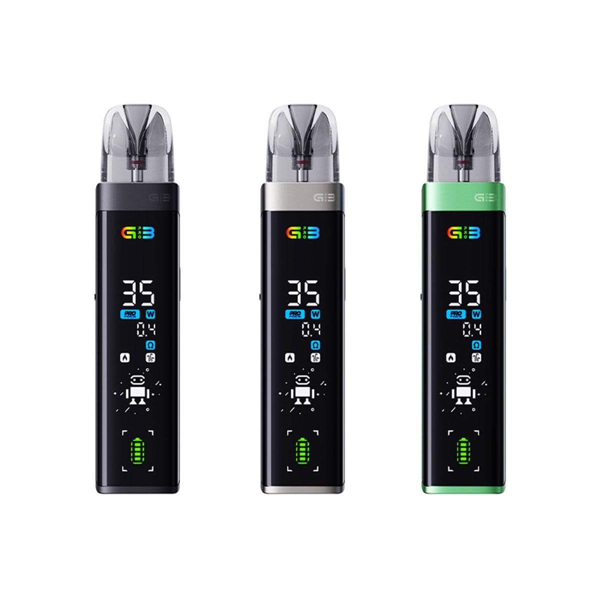 Caliburn G3 Pro 44 Caliburn G3 Pro pod kit con pantalla a color y batería 1200mAh