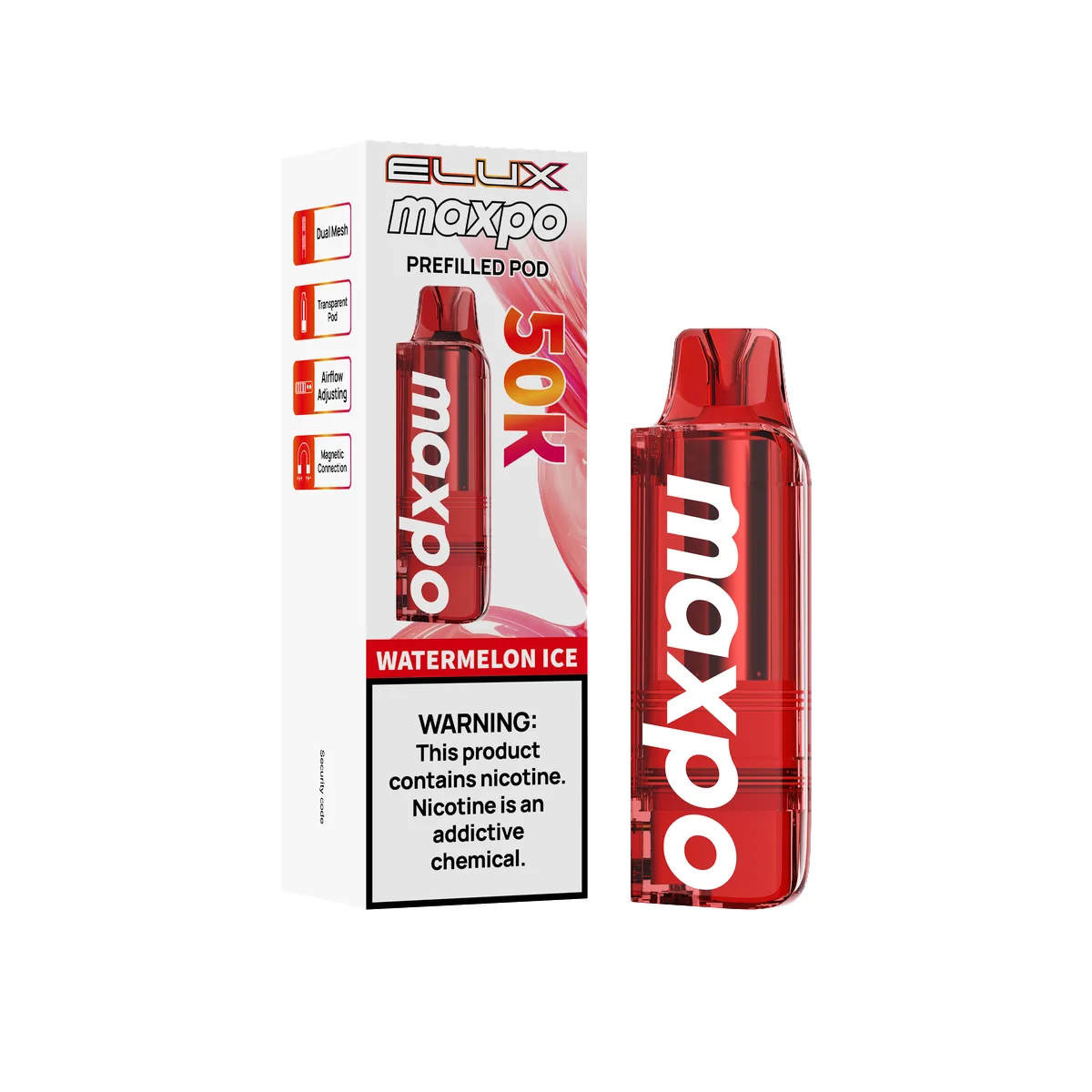 Recarga Maxpo 50K sabor Watermelon Ice