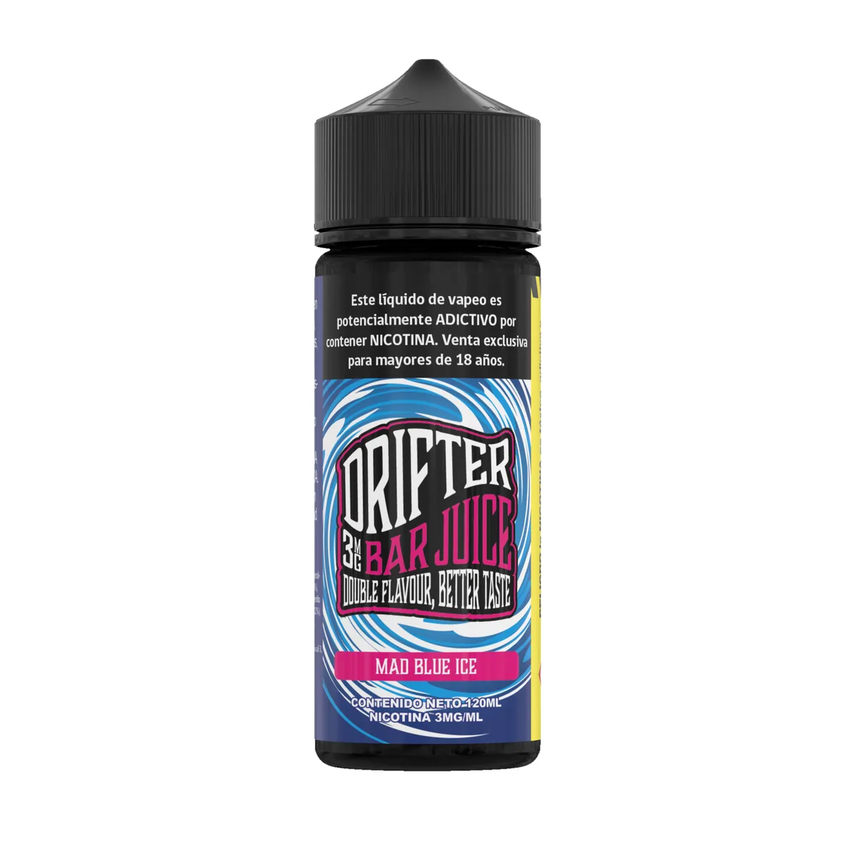 Drifter Bar Juice 120 ml – 3 mg 13 Drifter Bar Juice 120 ml sabor Mad Blue Ice