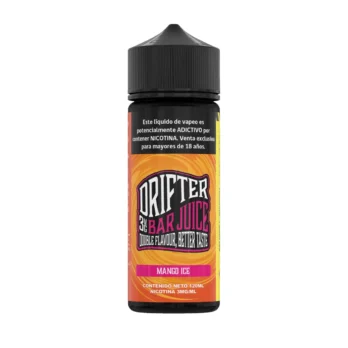 Drifter Bar Juice 120 ml – 3 mg 8 Drifter Bar Juice 120 ml 3 mg sabor Mango Ice