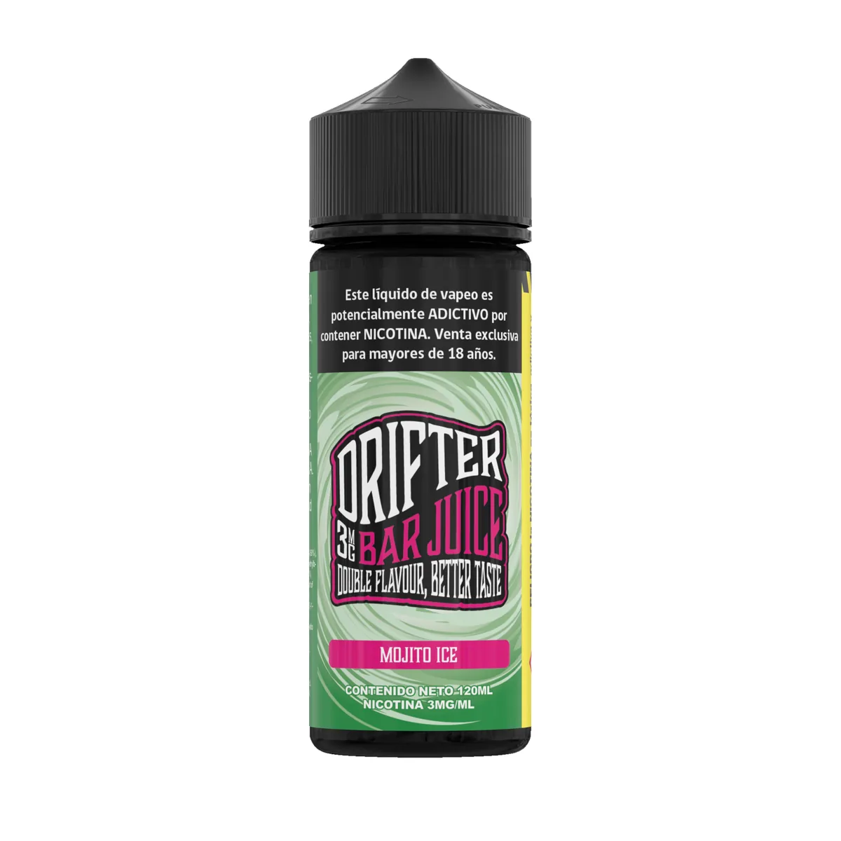 Drifter Bar Juice 120 ml – 3 mg 15 Drifter Bar Juice 120 ml sabor Mojito Ice