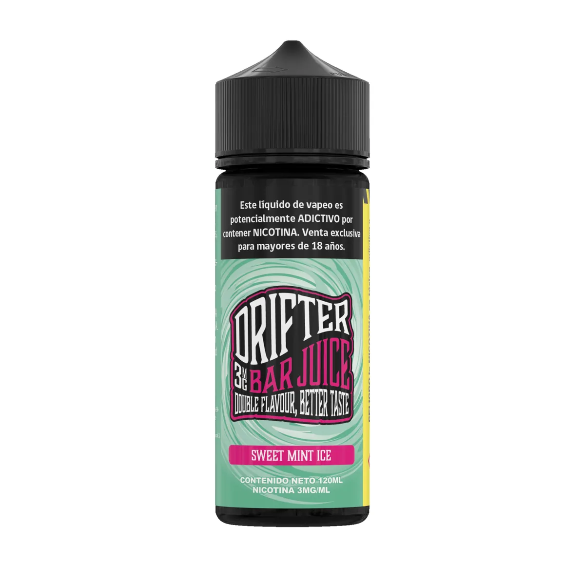 Drifter Bar Juice 120 ml – 3 mg 16 Drifter Bar Juice 120 ml sabor Sweet Mint Ice